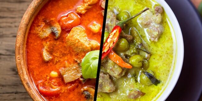Thai Red or Green Curry